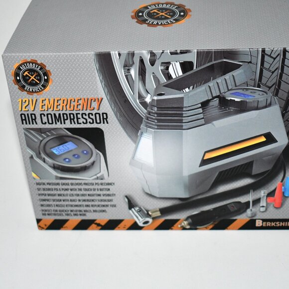 Bershire 12 -Volt Emergency Air Compressor #BR3-61695 NWT - Picture 2 of 3